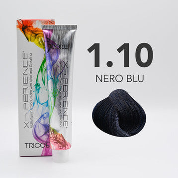 Tricol Xperience – Permanente Haarfarbe – 1.10 – Blauschwarz – 100 ml