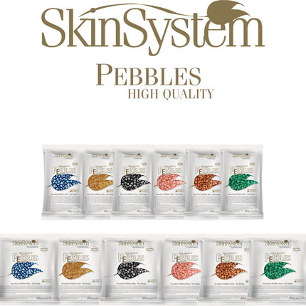 SkinSystem Pebbles Enthaarungswachs – Honigcreme 800 g