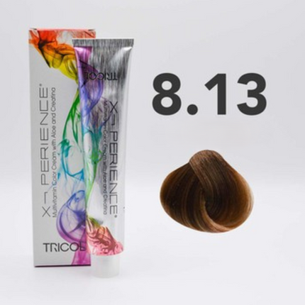 Tricol Xperience - Permanent Hair Dye-8.13-CARAMEL- 100 ml