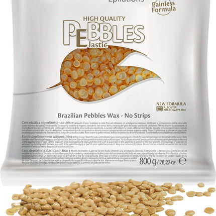 SkinSystem Pebbles Enthaarungswachs – Honigcreme 800 g