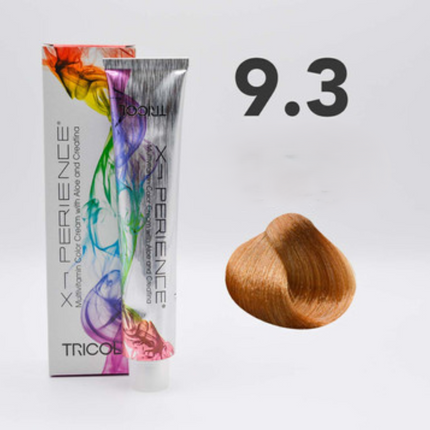 Tricol Xperience - Permanente Haarfarbe - 9.3 - Hellgoldblond - 100 ml