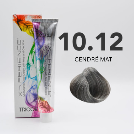 Tricol Xperience – Permanente Haarfarbe – 10.12 – Ash Matte – 100 ml