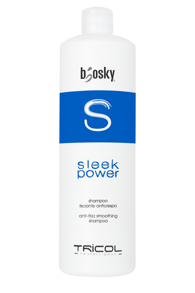 TRICOL-BIOSKY Sleek Power Glättendes Anti-Frizz Shampoo 1000 ml 