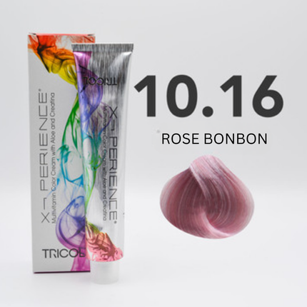 Tricol Xperience - Permanente Haarfarbe - 10.16 - Pink Bonbon - 100 ml